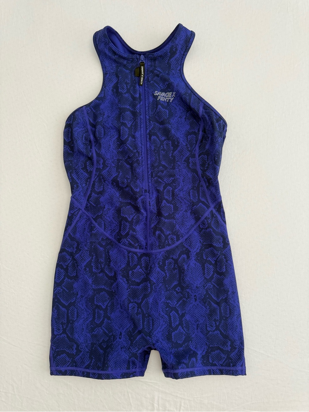 Savage X Fenty Running Hot Zip-Up Athletic Romper